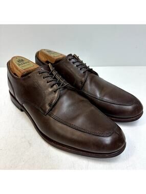 VGUC Rancourt & Co. x Cole Haan Split Toe Derby Brown Calf Made Maine USA 8.5 D
